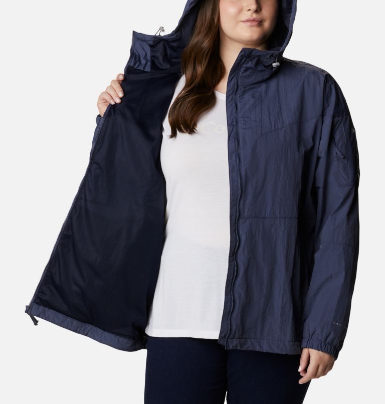 Jacheta Columbia Wallowa Park Captusite Dama Bleumarin | Plus Size WCA709SQ1